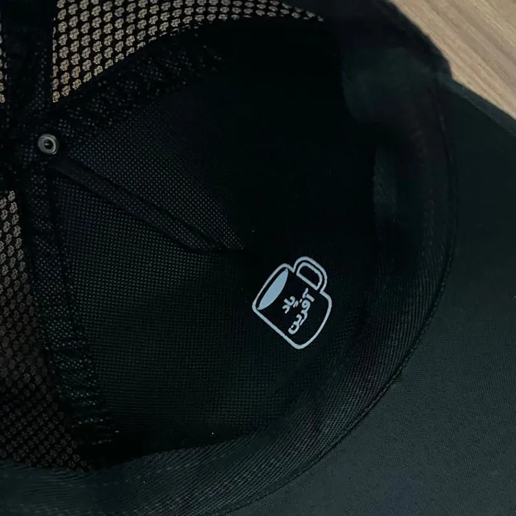 کلاه کپ پاد آفرین مدل نقشه ایران طرح ساده قابل تنظیم جنس کتان اسپرت زنانه مردانه