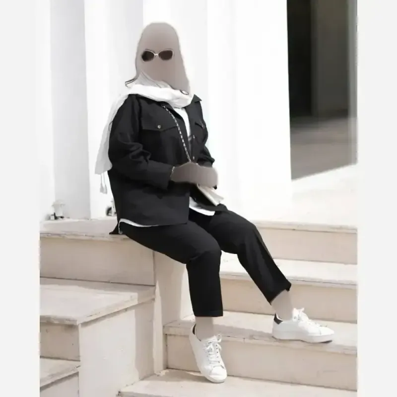 ست مانتو و شلوار زنانه سبا جنس مکانیک پرومکس فری سایز